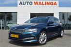 Skoda Superb Combi 1.4 TSI iV Business Edition Plus Pano | M, Auto's, Skoda, Stof, Euro 6, Blauw, Grijs