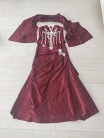 Rode trouwjurk mt 40/42, Ophalen of Verzenden, Gedragen, Rood, Trouwjurk