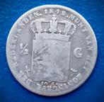 ½ Gulden - Willem II - 1848, Postzegels en Munten, Munten | Nederland, ½ gulden, Verzenden, Zilver, Losse munt