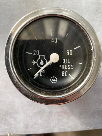 AC GM 2 1/8 oliedrukmeter 0-80 messing beschikbaar voor biedingen