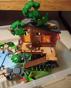 Playmobil boomhut jungle, Kinderen en Baby's, Ophalen of Verzenden, Zo goed als nieuw, Complete set