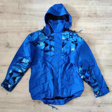 Mooie Fjällräven Wild Wear jas, blauw, maat M met capuchon beschikbaar voor biedingen