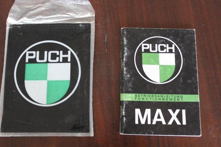 Puch Maxi 1980 ?? betriebsanleitung fonctionnement, Fietsen en Brommers, Handleidingen en Instructieboekjes, Gebruikt, Ophalen of Verzenden