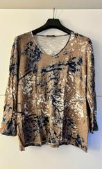 Via Appia - Due beige T-shirt met print, Kleding | Dames, Via Appia - Due, Beige, Zo goed als nieuw, Shirt of Top