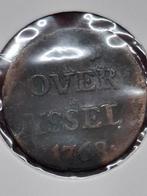 Duit 1768 Overijssel - Zeldzame Munt, Postzegels en Munten, Munten | Nederland, Ophalen of Verzenden, Vóór koninkrijk, Overige waardes