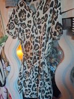 Tijger print jurkje maat m/L hydrofielstof, Kleding | Dames, Jurken, Maat 38/40 (M), Bruin, Ophalen of Verzenden, Zo goed als nieuw