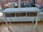 Sidetable 120 breed, 80 hg, 40 diep, 25 tot 50 cm, 100 tot 150 cm, Rechthoekig, Ophalen of Verzenden