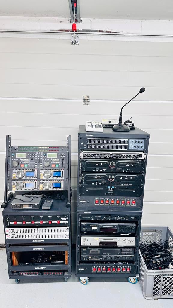 Volledige audio rack – Complete Pro Audio Bundel, Audio, Tv en Foto, Professionele Audio-, Tv- en Video-apparatuur, Gebruikt, Audio