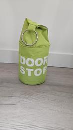 Limegroene deurstopper, Ophalen of Verzenden, Zo goed als nieuw, Binnen