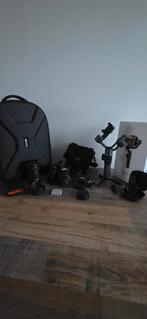 Foto/videografie set (Canon/Zhiyun Gimbal), Ophalen, Spiegelreflex, Canon, Zo goed als nieuw