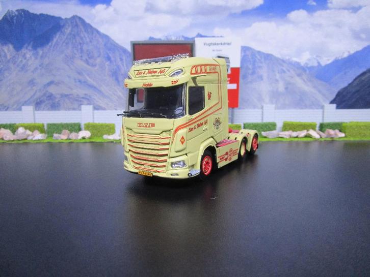 Wsi 01-4633 Lars E Nielsen , Daf XG+ 6x2, Hobby en Vrije tijd, Modelauto's | 1:50, Nieuw, Bus of Vrachtwagen, Wsi, Ophalen