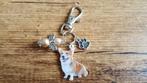 Sleutelhanger Bagcharm Welsh corgi met beschermengeltje, Verzenden, Nieuw