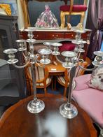 2 hoge kandelaars  ca 1 meter hoog 65.00 p.s, Antiek en Kunst, Ophalen of Verzenden, Koper of Brons