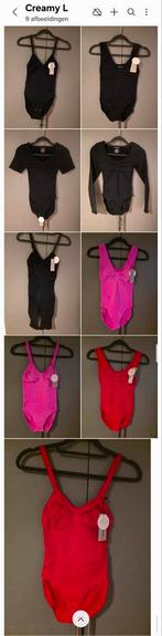 Creamy fabrics body's maat L/XL/2XL/3XL, Kleding | Dames, Badmode en Zwemkleding, Ophalen of Verzenden, Zwart