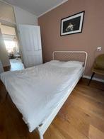 Ikea bed inclusief matras en molt, Ophalen, Gebruikt, Wit, 140 cm