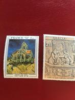Postzegels Frankrijk 1979 2 postzegels, Postzegels en Munten, Postzegels | Europa | Frankrijk, Ophalen of Verzenden