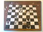 Kunstzinnig schaaktafereel van A. Martins de Barros (1942)!, Hobby en Vrije tijd, Gezelschapsspellen | Bordspellen, Reisspel, A. Martins de Barros
