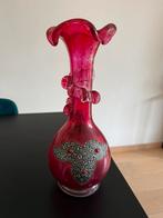Handgeblazen glazen vaas., Ophalen