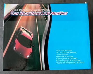 Auto Achteruitrijcamera LCD Monitor beschikbaar voor biedingen
