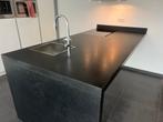 Kookeiland met Inductie & Natuursteen, Huis en Inrichting, Ophalen, Gebruikt, Zwart, Overige typen
