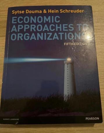 Economic Approaches to Organizations beschikbaar voor biedingen