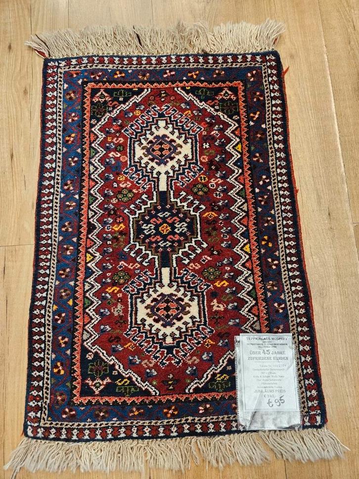 Handgeknoopt perzisch tapijt yalameh 90x55, Huis en Inrichting, Stoffering | Tapijten en Kleden, Nieuw, 50 tot 100 cm, 50 tot 100 cm