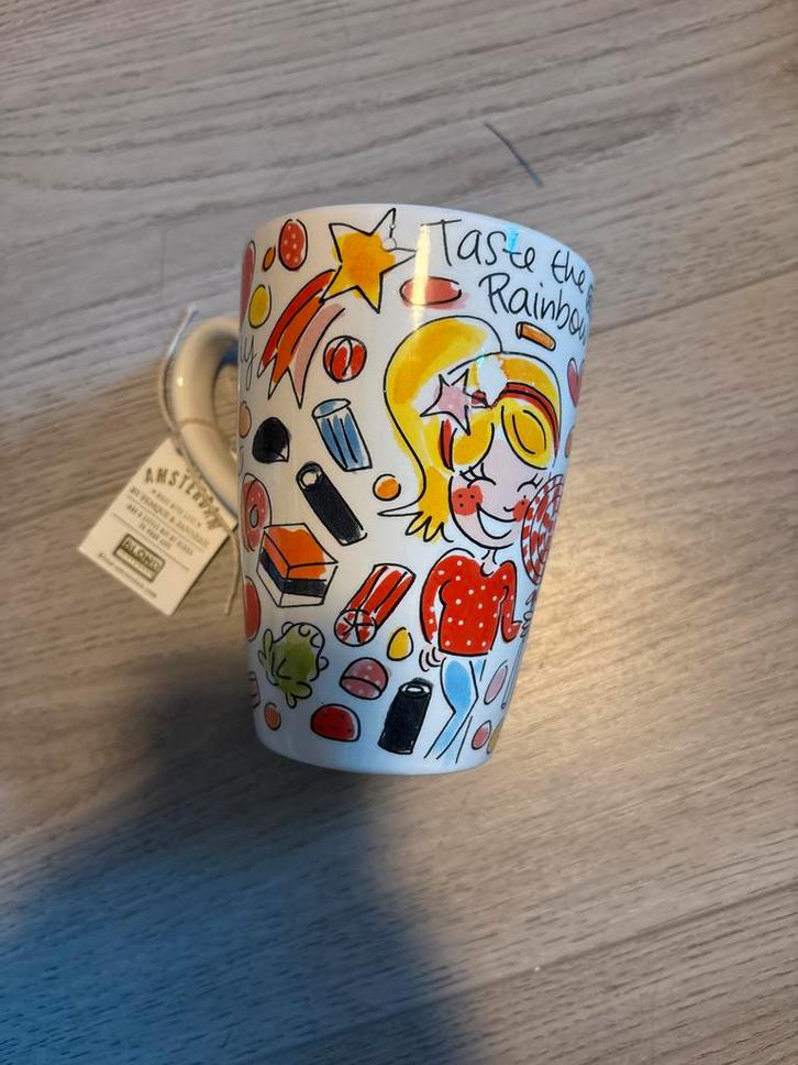 Blond Amsterdam Beker XL Candy - Nieuw!, Huis en Inrichting, Keuken | Servies, Nieuw, Kop(pen) en/of Schotel(s), Blond Amsterdam