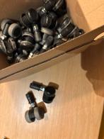 32 Stoelglijders - 16 grinze, 16 zwart - 16mm as, Ophalen of Verzenden, Gebruikt, Zwart