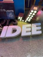 Neon doosletters, Ophalen, Gebruikt, Lichtbak of (neon) lamp