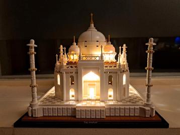  Taj Mahal, Lego 21056 met verlichting. beschikbaar voor biedingen