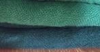 Sjaals 100% wol groen 70x200, Wol 100%, Maat 46/48 (XL) of groter, Nieuw, Ophalen of Verzenden