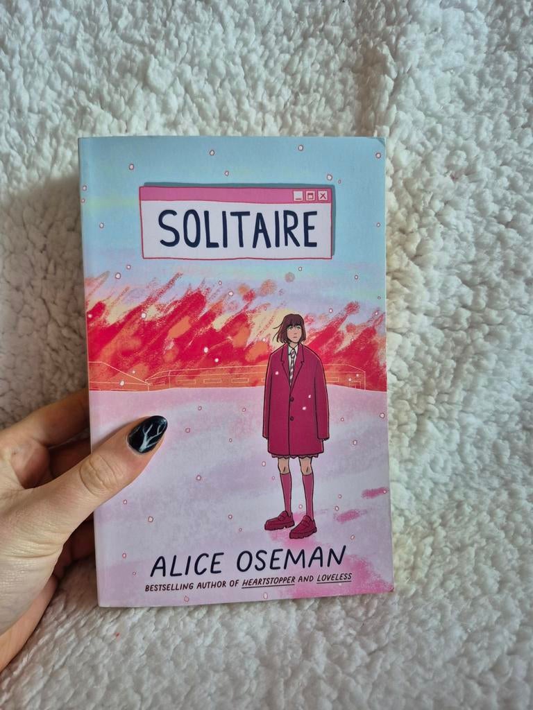 Boek Engels heartstopper solitaire, Boeken, Gelezen, Ophalen of Verzenden, Alice oosman, Fictie