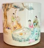Chinees - Chinese Grote Brush Pot, Antiek en Kunst, Antiek | Porselein, Ophalen of Verzenden