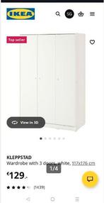 Ikea Kledingkast kleppstad, Ophalen, Gebruikt, 100 tot 150 cm, 150 tot 200 cm
