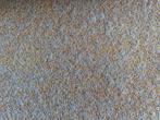 Kvadrat Febrik Arda 321 lichtblauw+oranje; 15 mtr meubelstof, Wol, Overige kleuren, 120 cm of meer, Ophalen of Verzenden