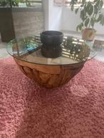 Salontafel, Ophalen, Rond, Minder dan 50 cm, Glas
