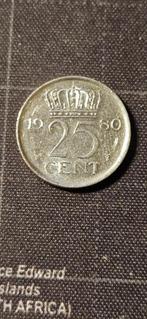 Kwartje Juliana 25 cent 1980, Postzegels en Munten, Munten | Nederland, Ophalen of Verzenden, Koningin Juliana, 25 cent, Losse munt