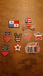 Embleem patch Amerikaanse vlag USA flag, Motoren, Accessoires | Stickers