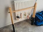 Babygym hout met gehaakte poppetjes, Ophalen of Verzenden, Gebruikt, Babygym