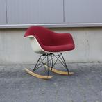 RAR Schommelstoel | Charles Eames | Herman Miller | Vintage, Eén, Rood, Ophalen, Hout