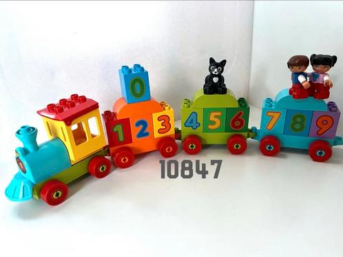 Lego Duplo  10847   -   Getallentrein, Kinderen en Baby's, Speelgoed | Duplo en Lego, Gebruikt, Duplo, Ophalen of Verzenden