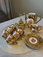 Gouden Antiek theeservies, Ophalen