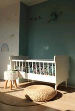 Retro ledikant BLAUW, Kinderen en Baby's, Ophalen, Gebruikt, 70 tot 85 cm, 140 tot 160 cm