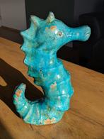 Turquoise / turkoois zeepaard, decoratie beeld, Huis en Inrichting, Ophalen, Zo goed als nieuw