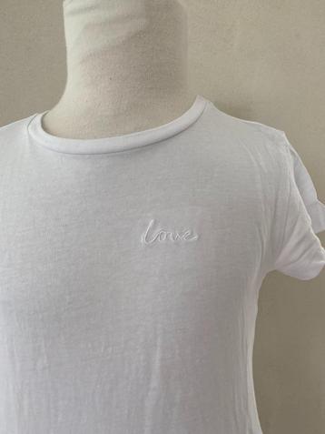 H&M shirt "love" zeer netjes maat 134 / 140 ZD beschikbaar voor biedingen