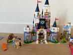 Lego Assepoester kasteel 41154 + koets + Belle set, Ophalen of Verzenden, Zo goed als nieuw, Lego