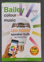 LED lamp E27 4W met speaker & bluetooth, Ophalen of Verzenden, Nieuw, E27 (groot), Led-lamp