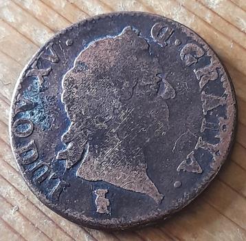 Frankrijk 1772 Louix XV 1 sol beschikbaar voor biedingen