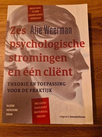 Alie Weerman - Zes psychologische stromingen en een client beschikbaar voor biedingen