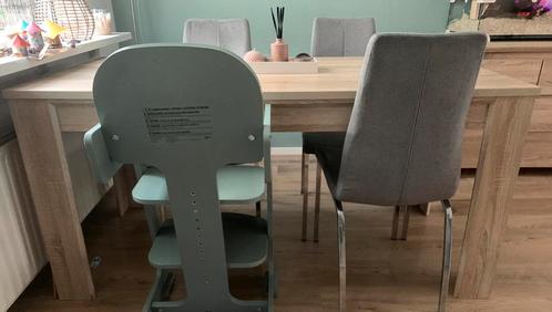 Eettafel 80x160 licht eiken., Huis en Inrichting, Tafels | Statafels, Gebruikt, Ophalen
